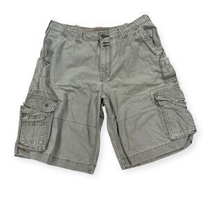 Vintage Old Navy Shorts Men's Size 34 Beige Cargo Relaxed Baggy Hiking Outdoor